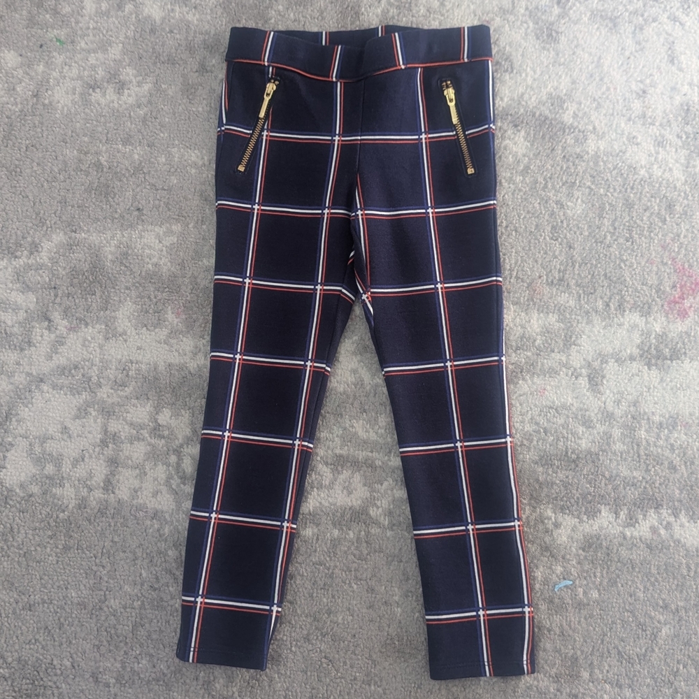 Stylish Kids Plaid Bottoms - Navy